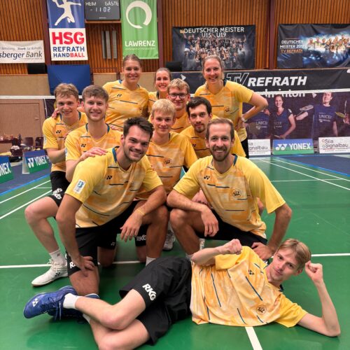 Doppelspieltag in Beuel: DIE ERSTE empfängt Mülheim und Recklinghausen