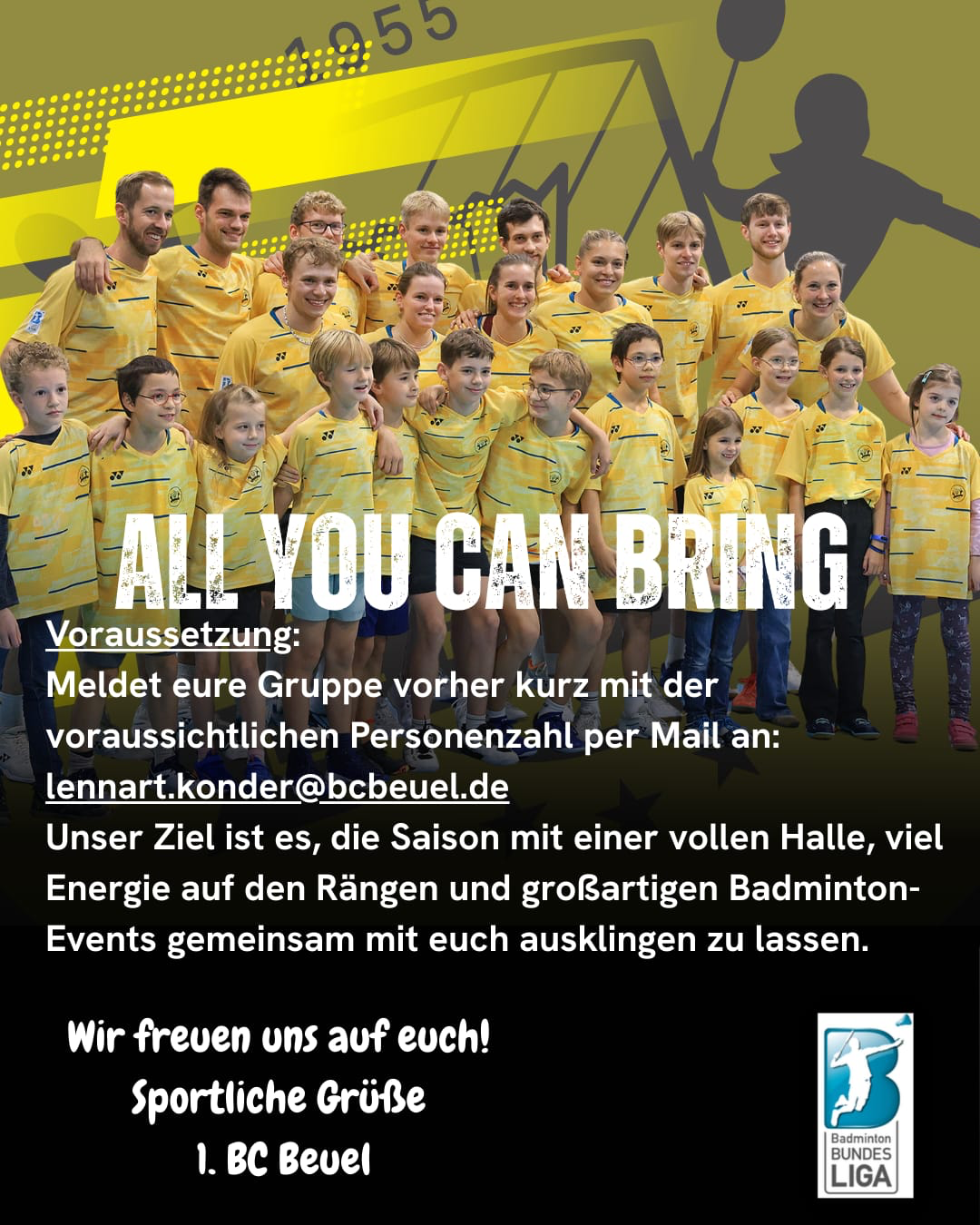 Saisonfinale in Beuel: DIE ERSTE empfängt Gladbeck und Solingen
